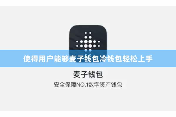 使得用户能够麦子钱包冷钱包轻松上手