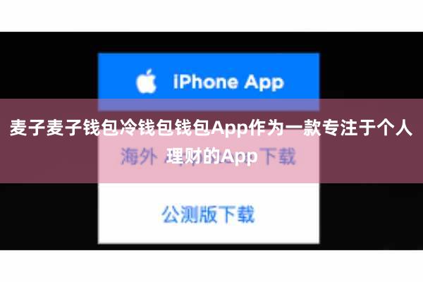 麦子麦子钱包冷钱包钱包App作为一款专注于个人理财的App