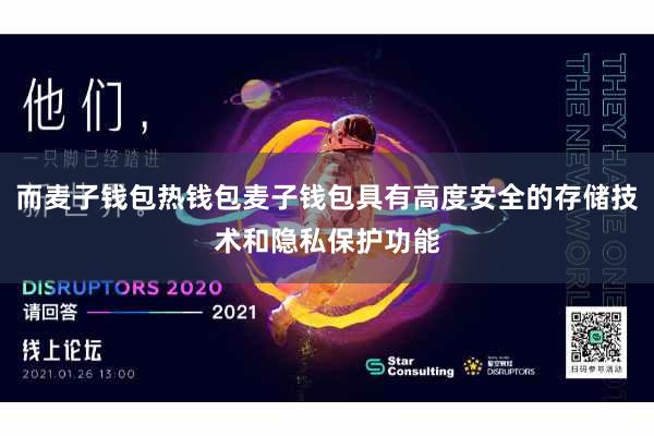 而麦子钱包热钱包麦子钱包具有高度安全的存储技术和隐私保护功能