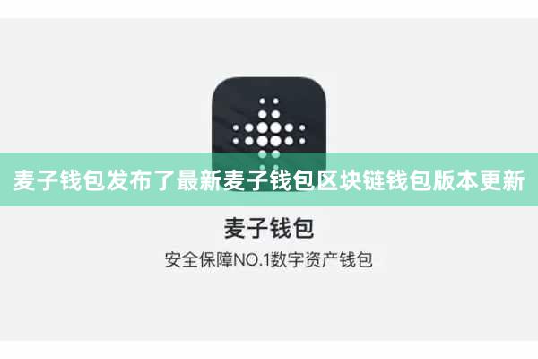 麦子钱包发布了最新麦子钱包区块链钱包版本更新