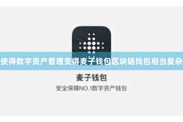使得数字资产管理变得麦子钱包区块链钱包相当复杂