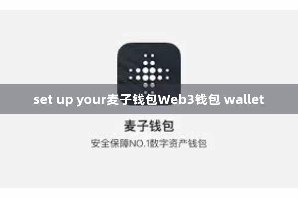 set up your麦子钱包Web3钱包 wallet